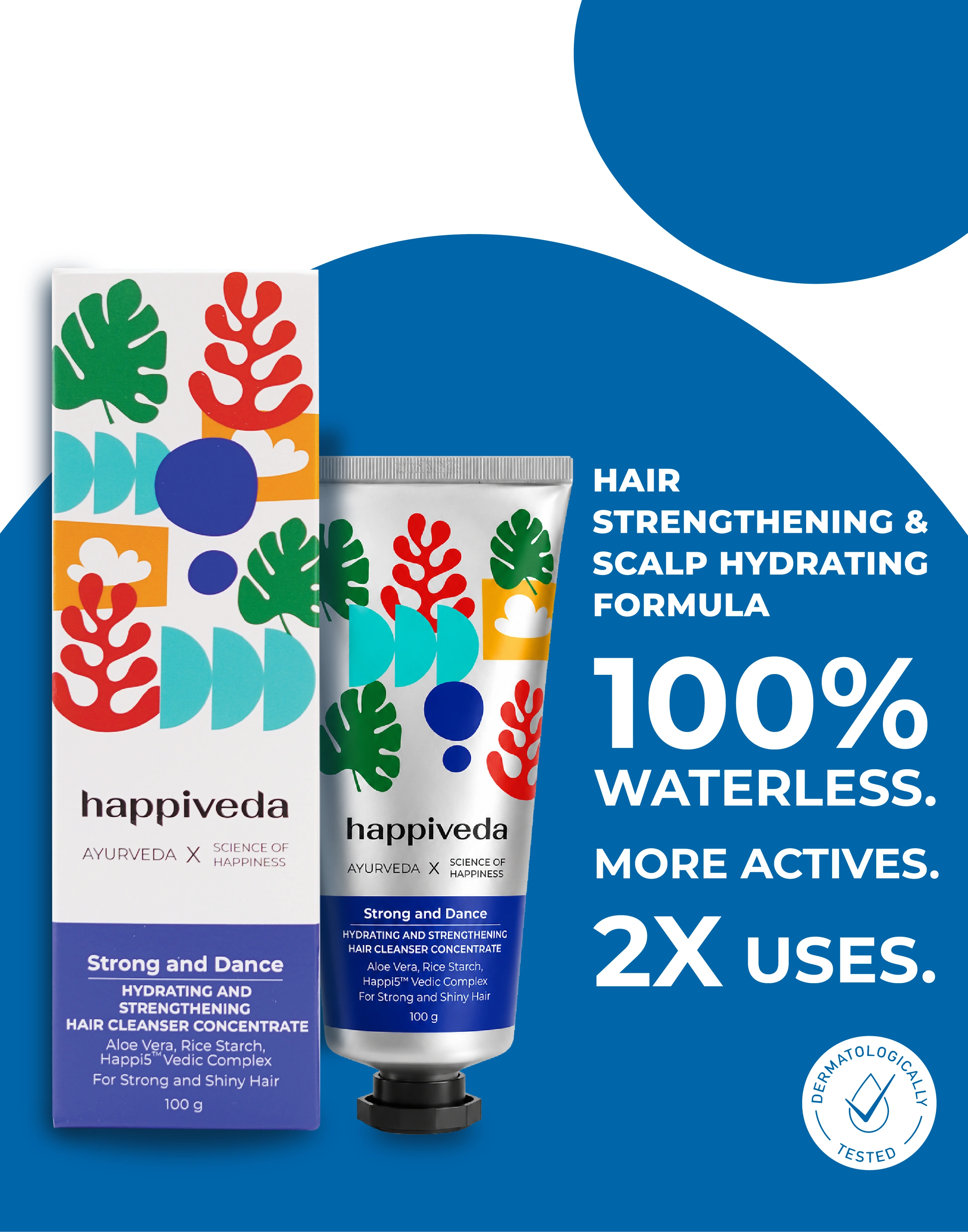 Strong and Dance Hydrating and Strengthening Hair Cleanser Concentrate