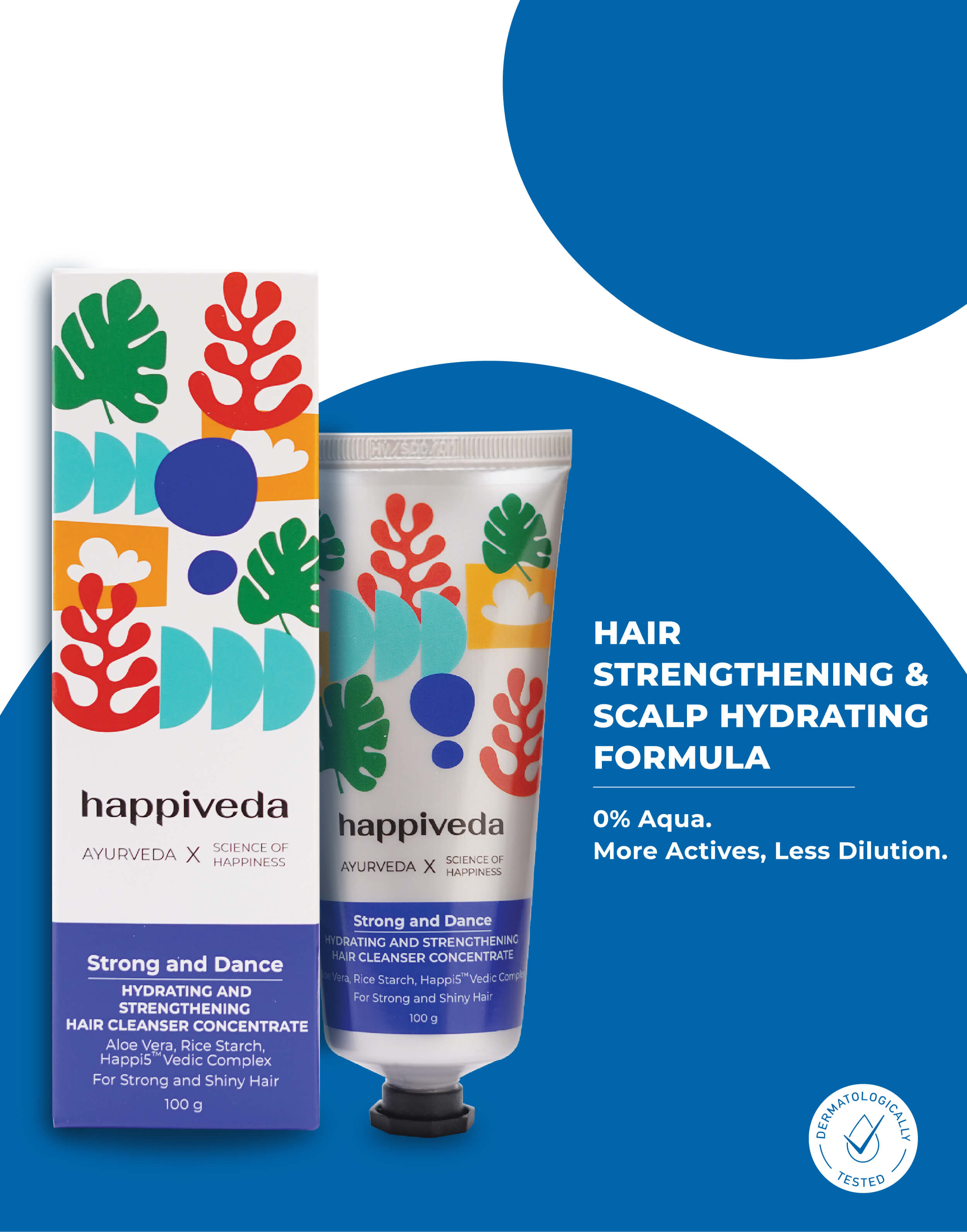 Strong and Dance Hydrating and Strengthening Hair Cleanser Concentrate