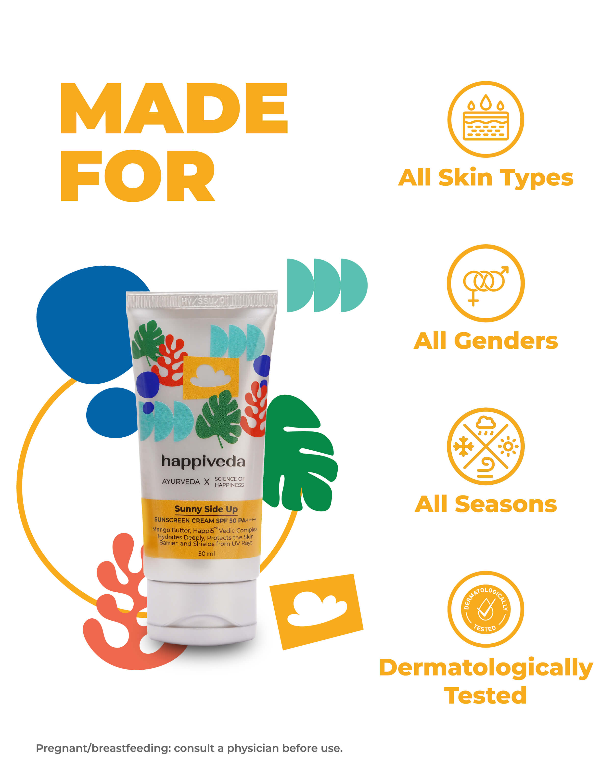 Sunny Side Up Sunscreen Cream SPF 50 PA ++++
