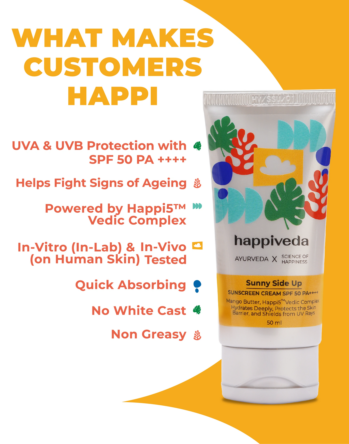 Sunny Side Up Sunscreen Cream SPF 50 PA ++++