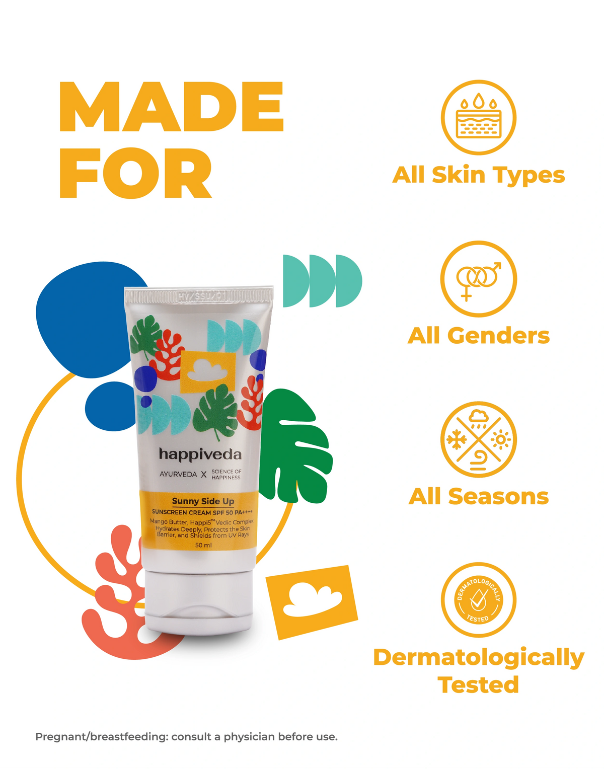 Sunny Side Up Sunscreen Cream SPF 50 PA ++++