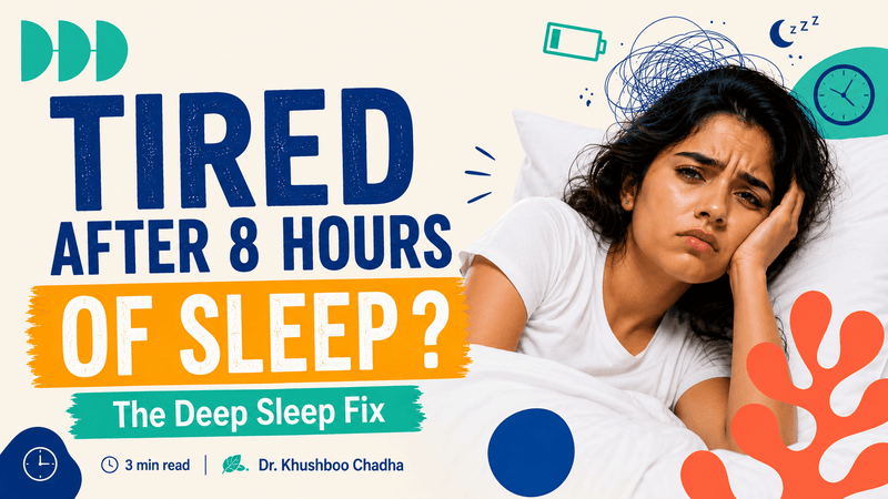 Tired After 8 Hours of Sleep? The Deep Sleep Fix