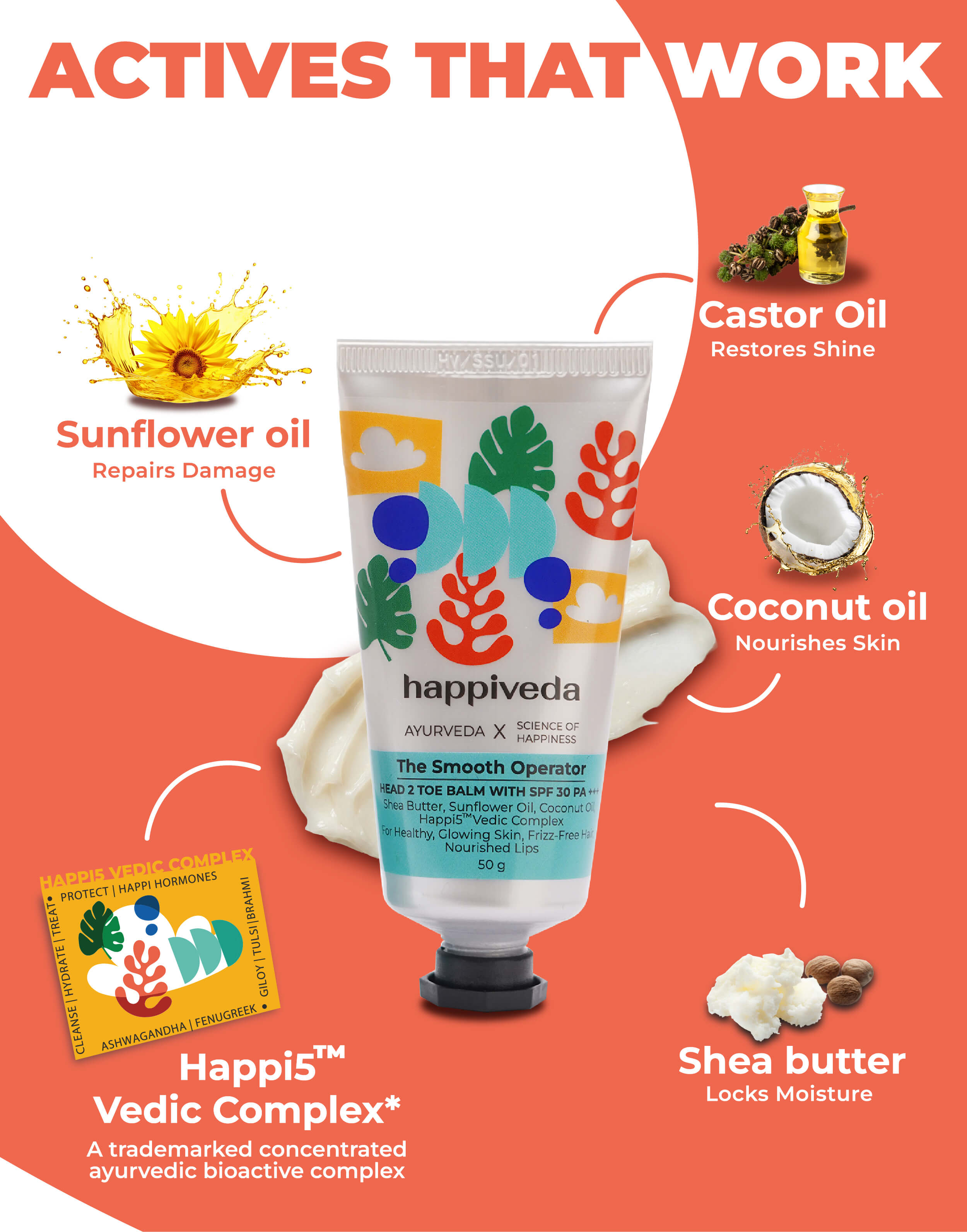 The Smooth Operator Head 2 Toe Balm With SPF 30 PA+++