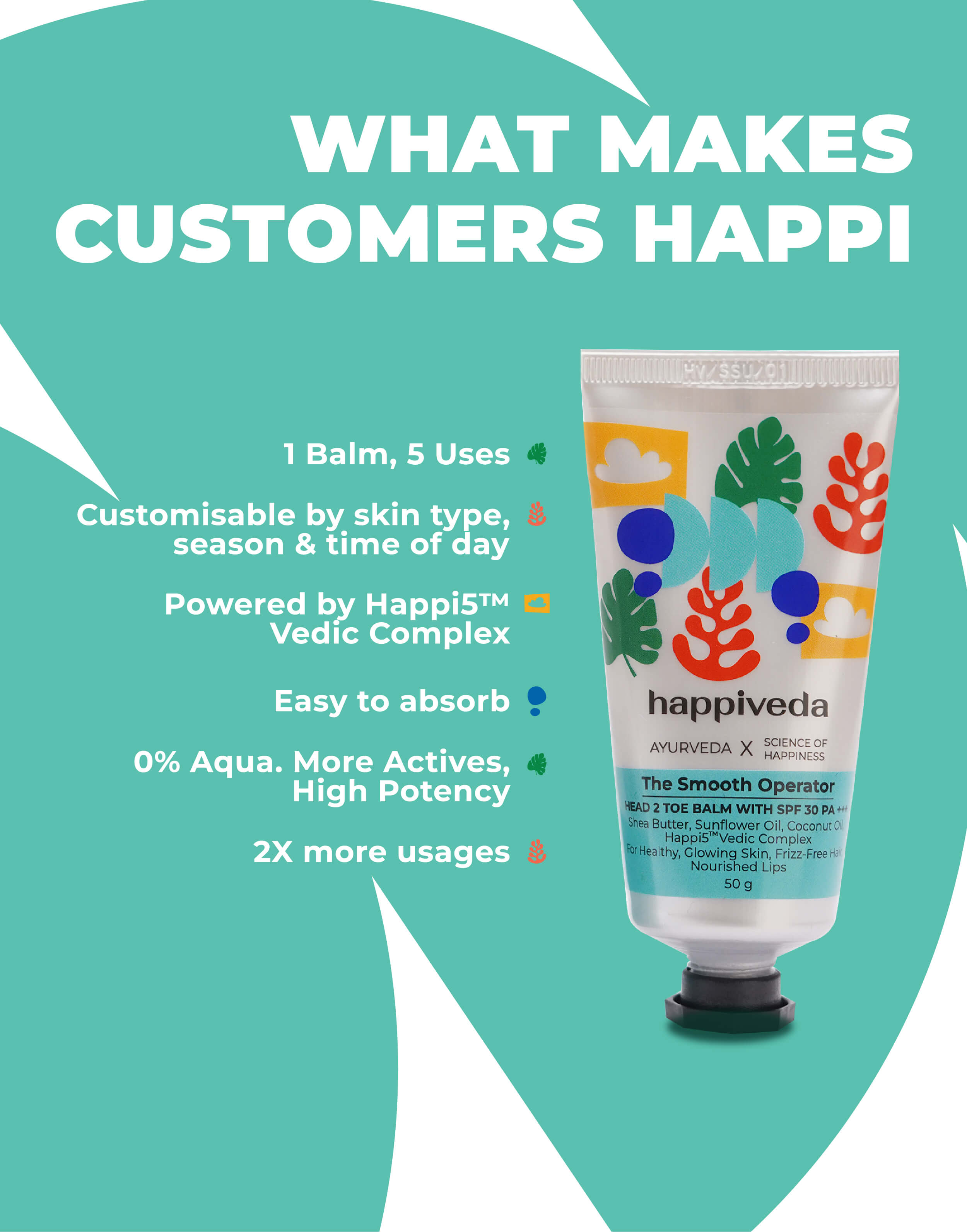 The Smooth Operator Head 2 Toe Balm With SPF 30 PA+++