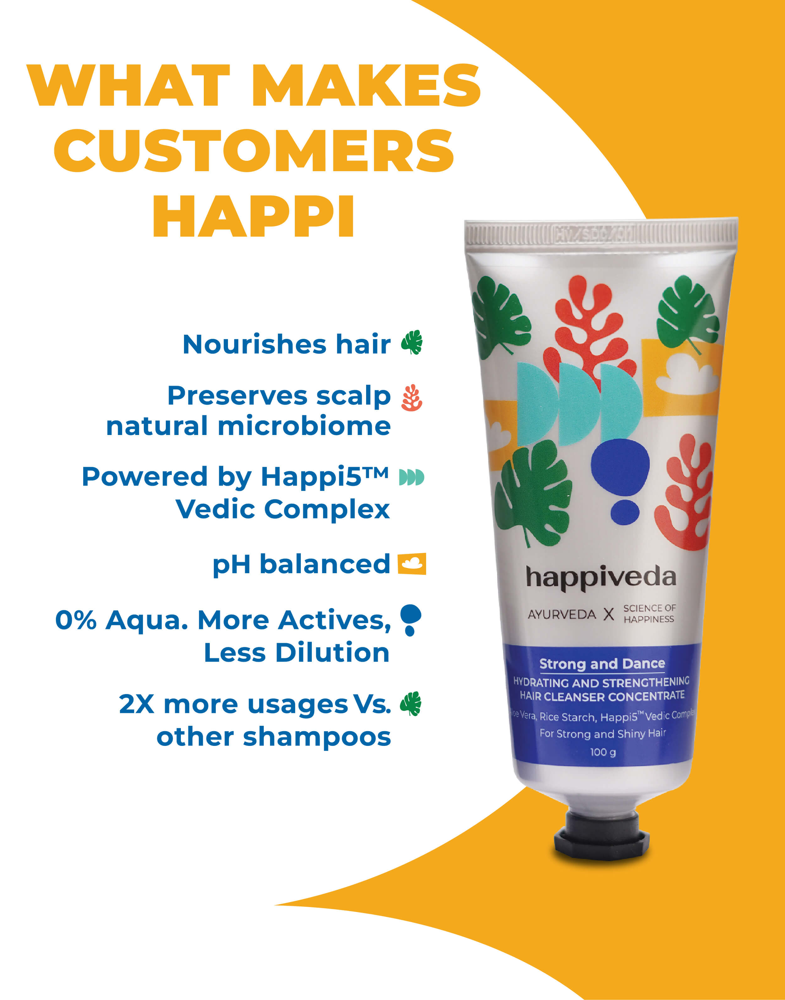 Strong and Dance Hydrating and Strengthening Hair Cleanser Concentrate