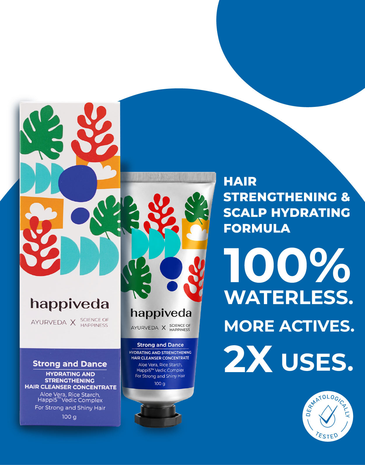 Strong and Dance Hydrating and Strengthening Hair Cleanser Concentrate