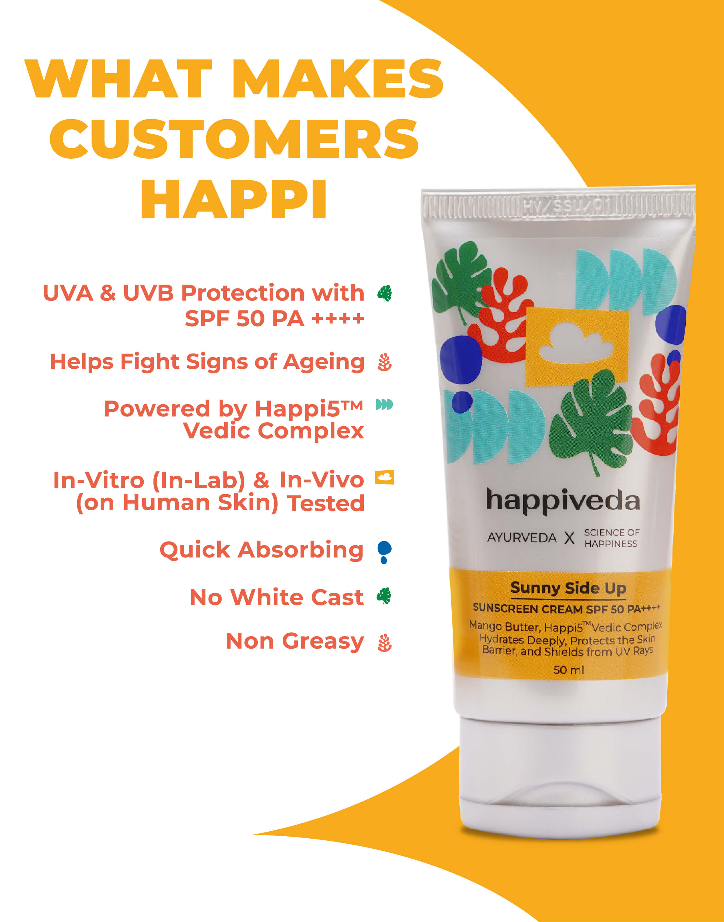 Sunny Side Up Sunscreen Cream SPF 50 PA ++++