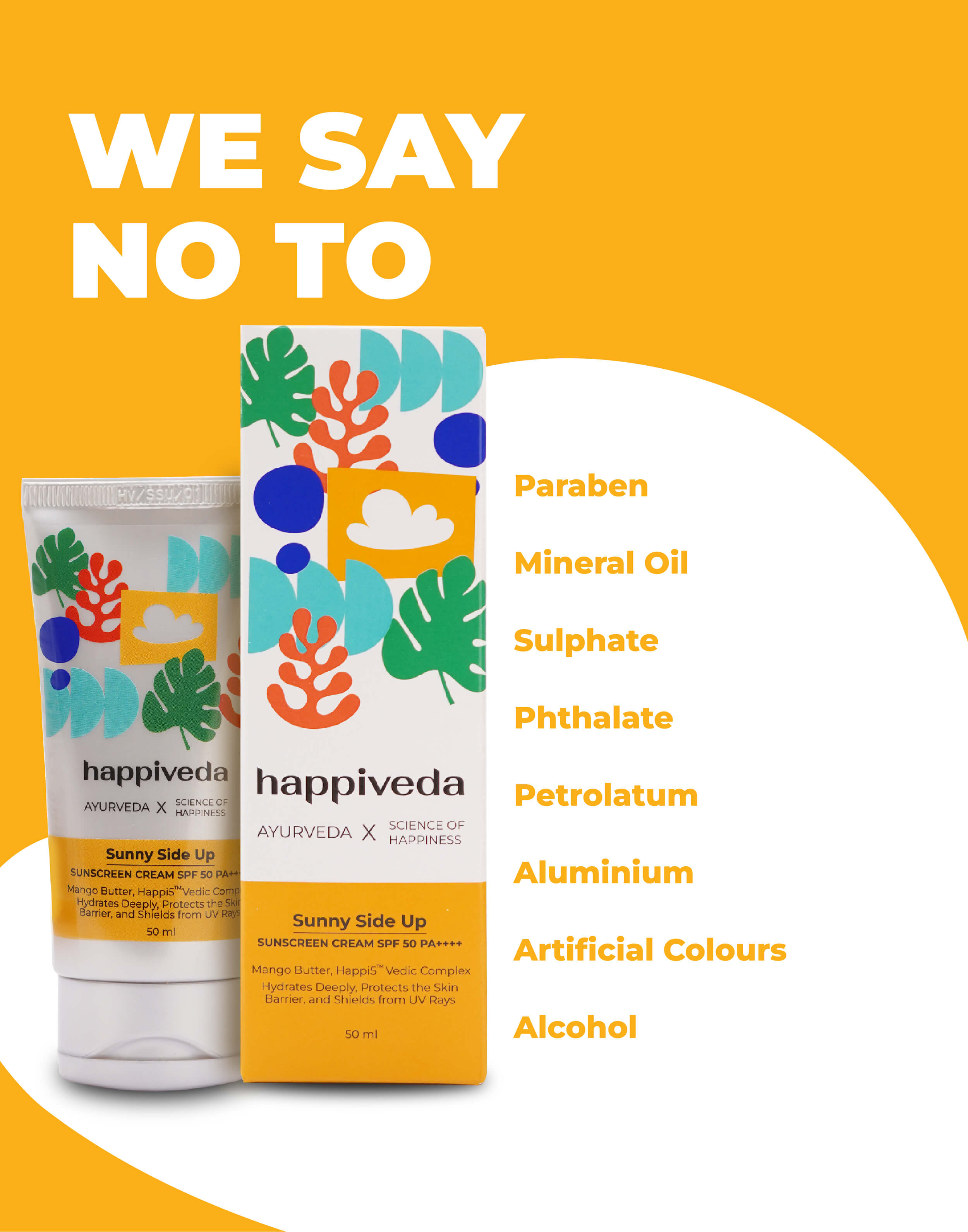 Sunny Side Up Sunscreen Cream SPF 50 PA ++++